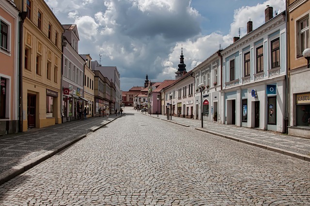 ulice v pelhřimově